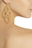 Thumbnail for your product : Chan Luu Gold-plated Swarovski crystal earrings