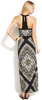 Thumbnail for your product : INC International Concepts Printed Maxi Halter Dress