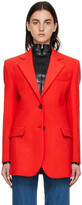 Thumbnail for your product : Kwaidan Editions Red Polyester Blazer