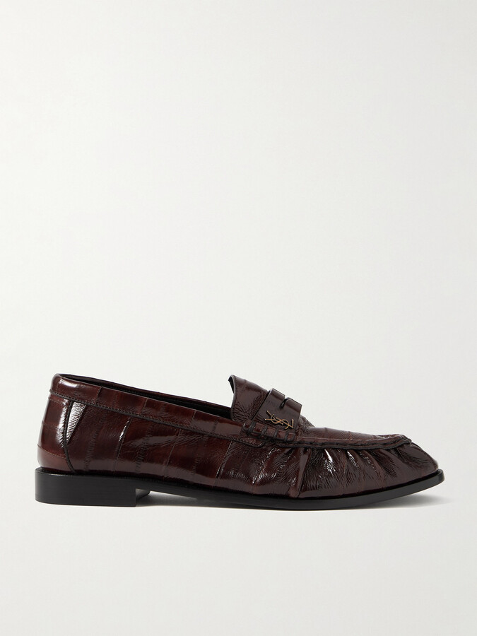 Le Loafer Eel Penny Loafers
