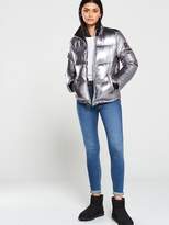 Thumbnail for your product : UGG Izzie PaddedCoat - Silver Metallic
