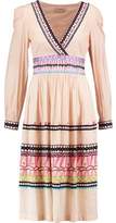 Temperley London Pleated Embroidered 
