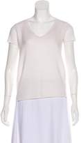 Thumbnail for your product : ATM Anthony Thomas Melillo Cashmere Short Sleeve Top w/ Tags