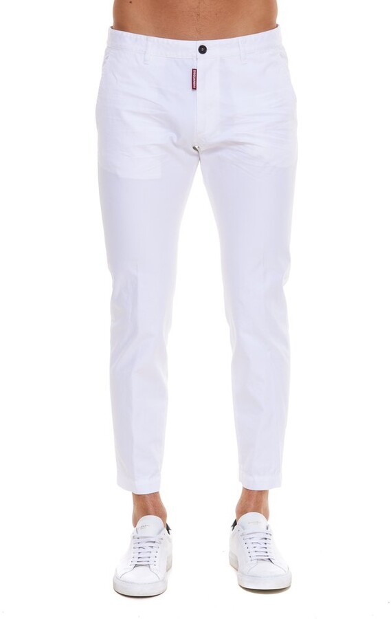 DSQUARED2 White Men's Jeans | Shop the world's largest collection 