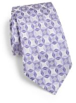 Thumbnail for your product : Armani Collezioni Geometric Medallion Silk Tie