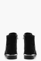 Thumbnail for your product : boohoo Emily Diamante Trim Chelsea Boots