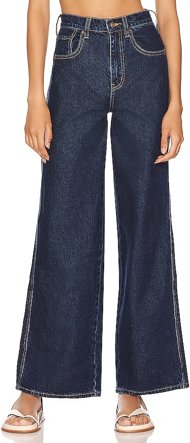 Free People Curvy Gia Wide Leg - ShopStyle Flare Jeans