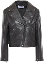 Womens Grey Leather Jacket | Shop the world’s largest collection of ...