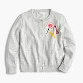 Thumbnail for your product : J.Crew Girls' sequin candy cardigan