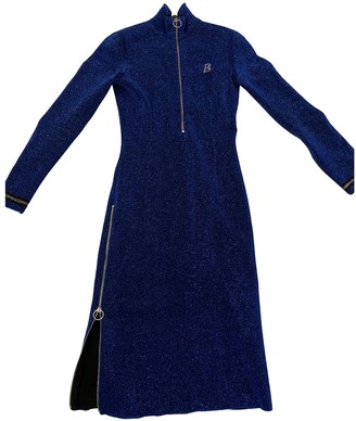 Bally Blue Wool Dresses