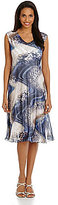 Thumbnail for your product : Komarov Floral Swirl Sheath Dress