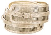 Thumbnail for your product : Burberry Metallic Waist Belt