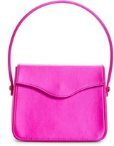 cerise pink clutch bag