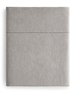 Amalia Home Collection Stonewashed Linen Fitted Sheet, King - 100% Exclusive