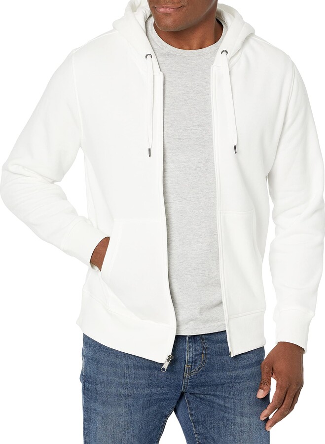 Amazon Essentials Men's Full-Zip Fleece Hoodie (Available in Big & Tall)