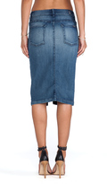 Thumbnail for your product : 7 For All Mankind Button Front Pencil Skirt