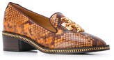 Thumbnail for your product : Tory Burch Snakeskin Effect Loafers