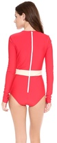 Thumbnail for your product : Cover Long Sleeve One Piece Swimsuit