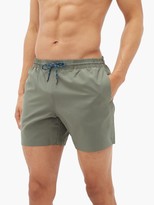 Thumbnail for your product : MARANÉ Classic Recycled-fibre Swim Shorts - Green