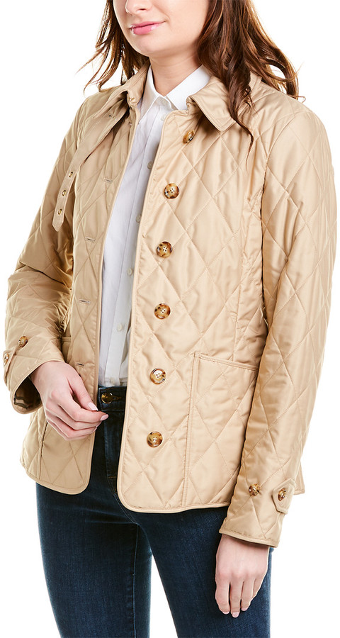Burberry Diamond Quilted Thermoregulated Jacket - ShopStyle