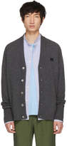 Thumbnail for your product : Acne Studios Grey Neve Face Cardigan