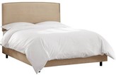 Thumbnail for your product : Skyline Furniture Nail Button Border Velvet Bed, Multiple Colors and Sizes