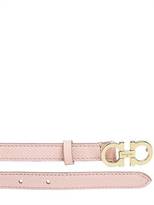 Thumbnail for your product : Ferragamo 15mm Embossed Leather Belt