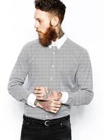 Thumbnail for your product : Lambretta Shirt In Puppytooth With Collar Bar