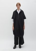 Thumbnail for your product : Y's Fleecy Lining Hooded Jacket Black Size: JP 2