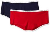 Thumbnail for your product : Tommy Hilfiger Women's 2pk Classic Cotton Logoband Boyshort