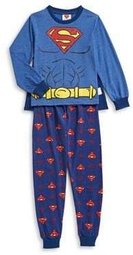 NTD Little Boy's Superman Cape Two-Piece Pyjama Set