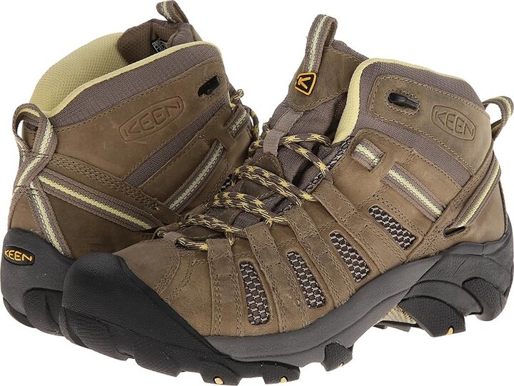 Keen Voyageur Mid (Brindle/Custard) Women's Hiking Boots ShopStyle
