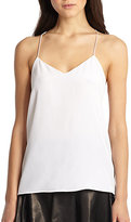 Thumbnail for your product : Tibi Silk Crepe de Chine Camisole Top