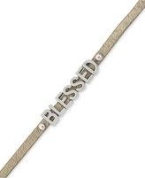 Thumbnail for your product : BCBGeneration Silver-Tone Blessed Affirmation Bracelet