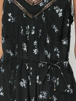 Thumbnail for your product : Zimmermann floral pin tuck jumpsuit