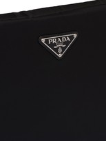 Thumbnail for your product : Prada Medium Padded nylon clutch
