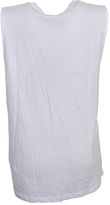 Thumbnail for your product : Marcelo Burlon County of Milan Govinta White Cotton Tank Top With Tiger Embroidery