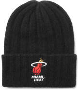 Thumbnail for your product : The Elder Statesman + Nba Miami Heat Appliqued Ribbed Cashmere Beanie