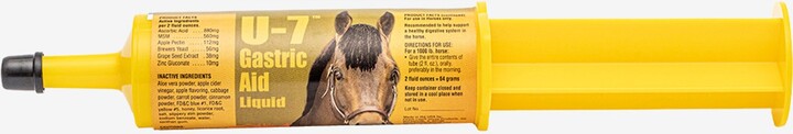 Finish Line U-7 Gastric Aid Liquid Horse Supplement, 2-fl oz syringe