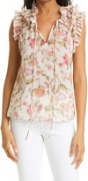 Thumbnail for your product : Rebecca Taylor Picot Ruffle Sleeveless Blouse
