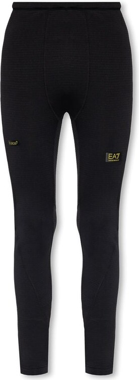 EA7 Emporio Armani Furor 7 Ribbed Leggings - ShopStyle Activewear Pants