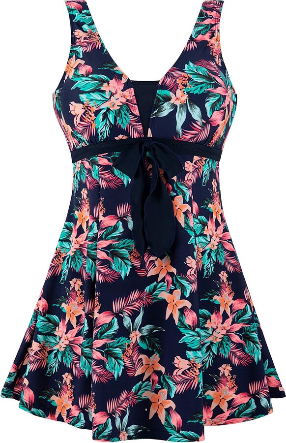 Dresses Women Wantdo Women's Plus Size Swim Suits One-Piece