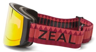 Zeal Optics Hatchet Optimum Cylindrical Tpu Goggles - Red Multi