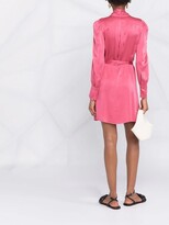 Thumbnail for your product : Forte Forte Tied-Waist Silk Wrap Dress