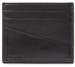 Jil Sander Leather Card Holder