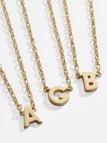 Thumbnail for your product : BaubleBar 14K Solid Gold Initial Necklace