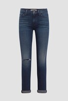 Thumbnail for your product : Hudson Nico Mid-Rise Straight Jean - Sea Ghost