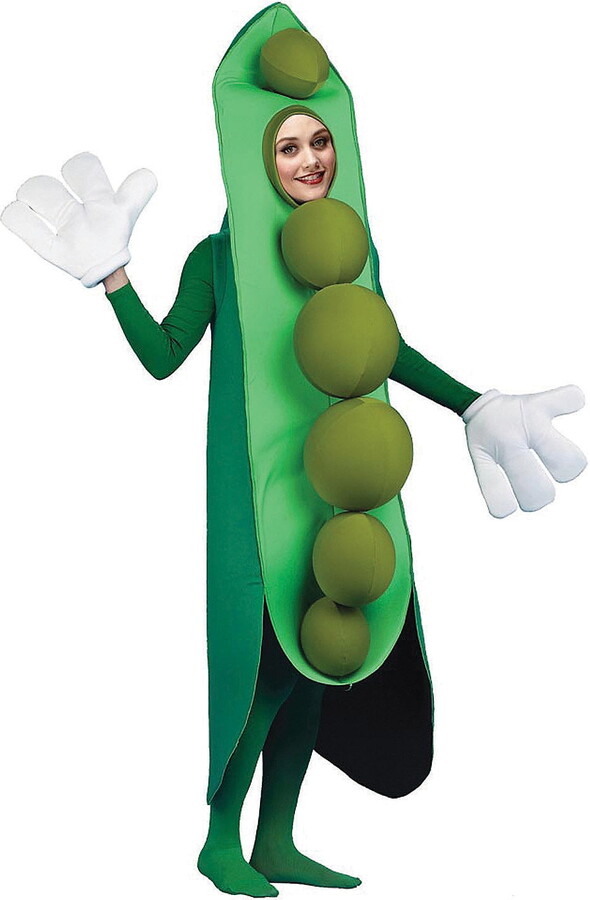 Seasonal Visions Halloween Express Adult Peas In A Pod Costume - One Size