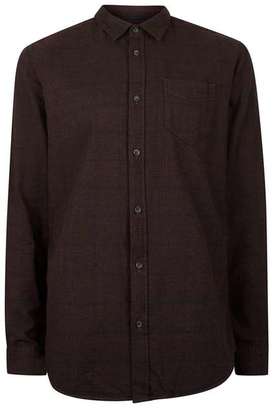 Selected Brown Checked Soft Cotton Shirt