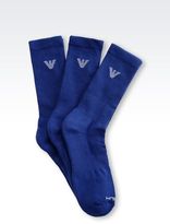 Thumbnail for your product : Emporio Armani Set Of Three Pairs Of Socks